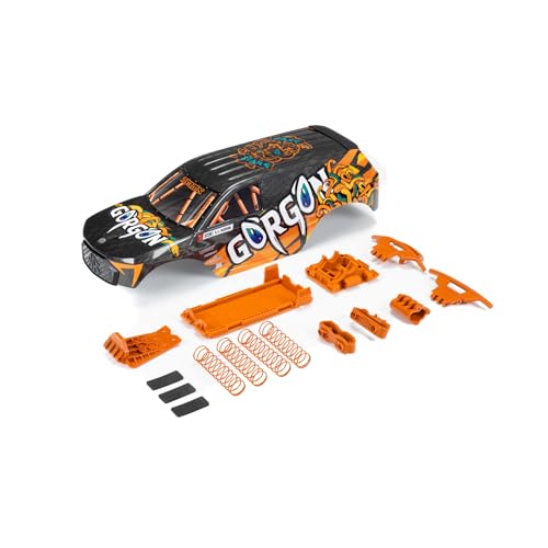 ARRMA Gorgon ARA402357 Karosserie-Set, bemalt, abziehbar, Orange von ARRMA