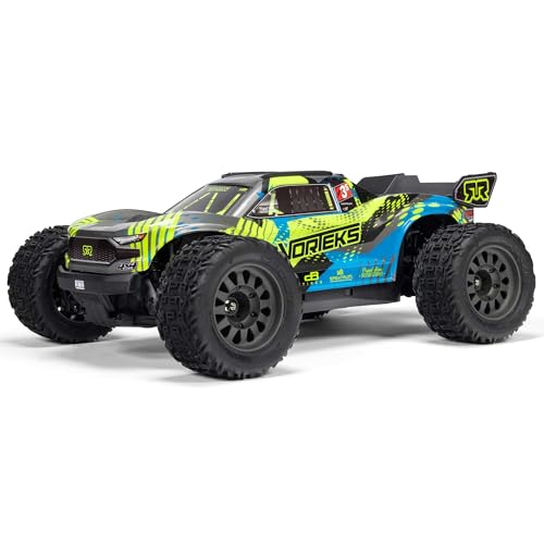 ARRMA RC Truck 1/10 VORTEKS 4X4 223S BLX BRUSHLESS Stadium Truck RTR (Akku und Ladegerät nicht im Lieferumfang enthalten) mit DSC, Blaugrün, ARA4305V4T2 von ARRMA