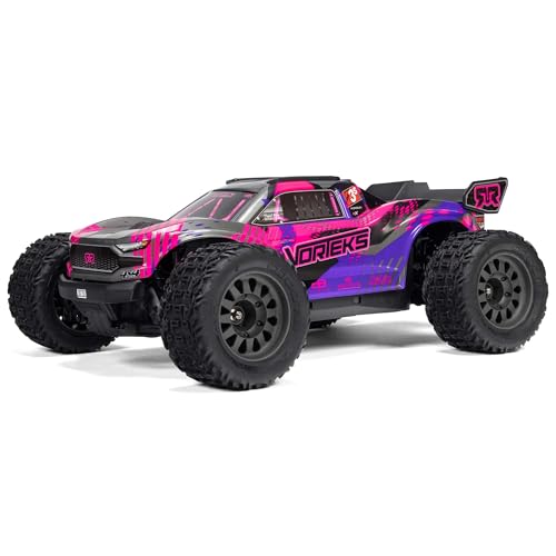 ARRMA RC Truck 1/10 VORTEKS 4X4 223S BLX BRUSHLESS Stadium Truck RTR (Akku und Ladegerät nicht im Lieferumfang enthalten) mit DSC, lila, ARA4305V4T3 von ARRMA