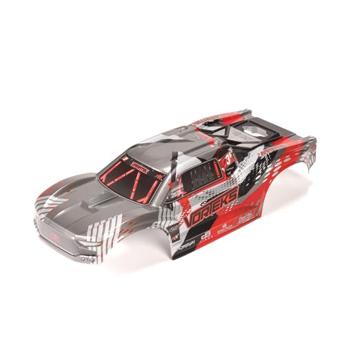 ARRMA VORTEKS Clipless Painted Decaled Body, Red von ARRMA