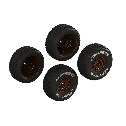 ARRMA dBoots 'Fortress' Glued Tire Set, Bronze (2 Pairs) von ARRMA