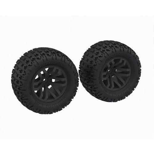 ARRMA dBoots 'Fortress MT' Tire Set Glued, Black (2) von ARRMA