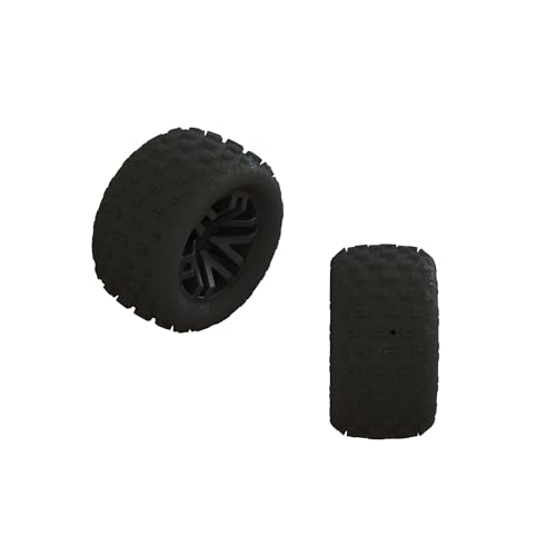 ARRMA dBoots 'Fortress' Tire Set Glued (Black) (2 Pairs) von ARRMA