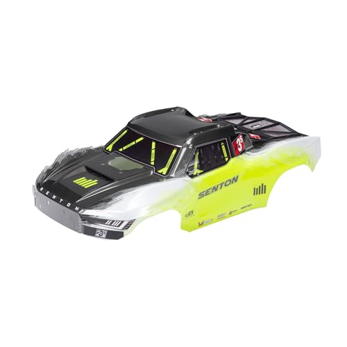 SENTON Clipless Painted Decaled Trimmed Body, Yellow von ARRMA