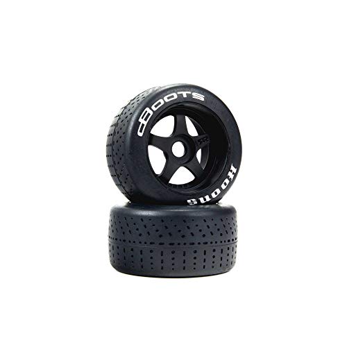 DBoots Hoons 53/107 2.9 Vormontierte Riemenreifen, silber, 17mm Hex, 5-Speichen (2) von ARRMA