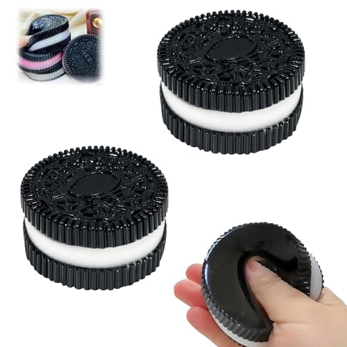 2 Stück Taba Squishy für Oreo, Squishy für Oreo, Fufu Squishy für Oreo, Taba Squishy, Fufu Squishy, Keks-Stressabbau-Spielzeug, perfektes Schreibtisch-Zubehör zur Linderung von Angst und Stress von ARROMI