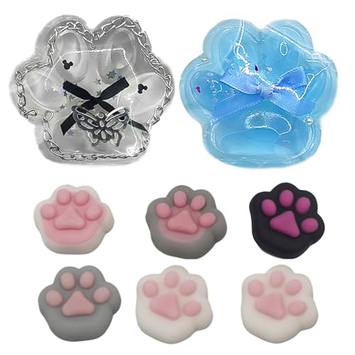 8 Stück Fufu Squishy, Squishy Katzenpfoten, Squishy Katze, Katzenpfotenspielzeug, Anti-Stress, Fidget Toys für Erwachsene, Spielzeug (zufällige Farbe) von ARROMI