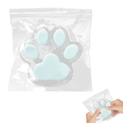 Squishy Katzenpfote, Squishy Riese, Fufu Squishy, Squishy Katze, Riesenpfote, Anti-Stress, Big Furry Cat Paw Squishy Spielzeug zum Stressabbau von ARROMI