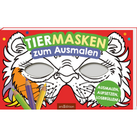 ARSEDITION 13074 Tiermasken zum Ausmalen von ARS EDITION