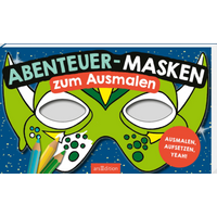 ARSEDITION 13235 Abenteuer-Masken zum Ausmalen von ARS EDITION