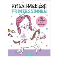 ARSEDITION 133356 Kritzel-Malspaß Prinzessinnen von ARS EDITION