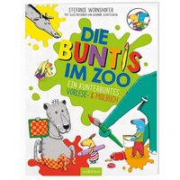 ARSEDITION 133362 Die Buntis im Zoo Ein kunterbuntes Vorlese- & Malbuch von ARS EDITION