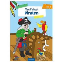 ARSEDITION 133487 Mein Malbuch Piraten von ARS EDITION