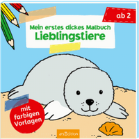 ARSEDITION 133721 Mein erstes dickes Malbuch Lieblingstiere ARSEDITION 133721 Mein erstes dickes Malbuch Lieblingstiere von ARS EDITION