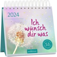 ARSEDITION 13379 Mini-Wochenkalender Ich wünsch dir was 2025 von ARS EDITION