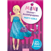 ARSEDITION 134179 Mini-Sticker-Anziehpuppen Party-Girls von ARS EDITION