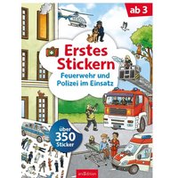 ARSEDITION 134252 Erstes Stickern – Feuerwehr und Polizei im Einsatz von ARS EDITION