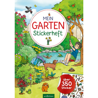 ARSEDITION 135146 Mein Garten-Stickerheft von ARS EDITION