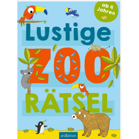 ARSEDITION 135180 Lustige Zoo-Rätsel von ARS EDITION