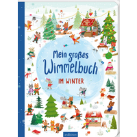 ARSEDITION 135514 GMein großes Wimmelbuch – Im Winter von ARS EDITION