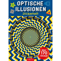 ARSEDITION 135664 Optische Illusionen Stickerheft von ARS EDITION