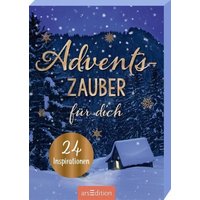 ARSEDITION 135746 Adventszauber für dich - Adventskalender mit 24 Karten von ARS EDITION