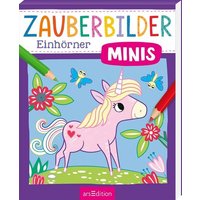 ARSEDITION 135822 Zauberbilder Minis – Einhörner von ARS EDITION