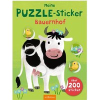 ARSEDITION 135880 Meine Puzzle-Sticker – Bauernhof von ARS EDITION