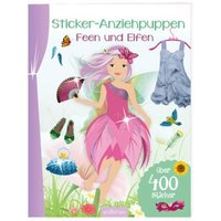 ARSEDITION 978-3-8458-1391-2 Sticker-Anziehpuppen - Feen und Elfen von ARS EDITION