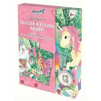 ARTISTA 9301921 Glitzer & Folien Bilder Einhorn von ARTISTA