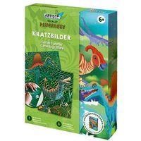 ARTISTA 9301937 Kratzbilder Dinosaurier von ARTISTA