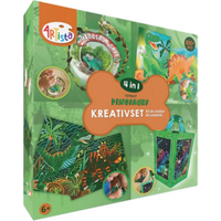 ARTISTA 9302103 Kreativset Dinosaurier 4in1 von ARTISTA