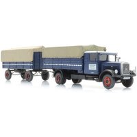 ARTITEC 387.537 H0 Hansa Lloyd mit Anhänger - Resin Fertigmodell von ARTITEC