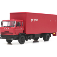 ARTITEC 487.051.05 H0 DAF Kipp-Fahrerhaus Koffer-LKW "PTT Post", 1970 - Resin Fertigmodell von ARTITEC