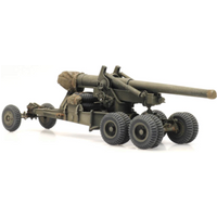 ARTITEC 6870387 H0 US 155mm Gun M1 ‘Long Tom’ transport mode Resin Fertigmodell von ARTITEC