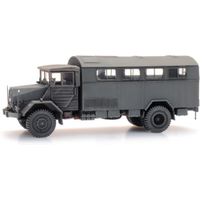 ARTITEC 6870418 H0 MAN 630 L2 A Feldküchenfahrzeug Bundeswehr Resin Fertigmodell von ARTITEC