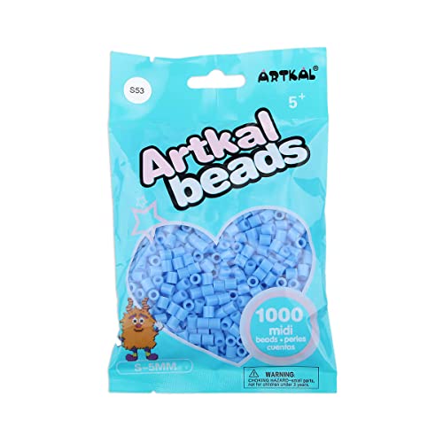 ARTKAL® Midi 5 mm Bügelperlen Beads / 1000 Stück / S-053 Blue Enchantress von ARTKAL