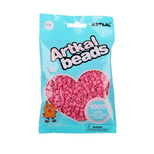 ARTKAL® Midi 5 mm Bügelperlen Beads / 1000 Stück / S-130 Fuschia von ARTKAL