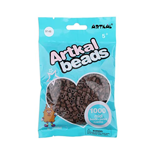 ARTKAL® Midi 5 mm Bügelperlen Beads / 1000 Stück / S-148 Mocha von ARTKAL