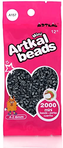 ARTKAL® Mini A Soft 2,6 mm Bügelperlen Beads / 2000 Stück / A157 Pepper Steckperlen von ARTKAL