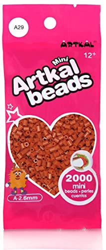 ARTKAL® Mini A Soft 2,6 mm Bügelperlen Beads / 2000 Stück / A29 Buccaneer Steckperlen von ARTKAL