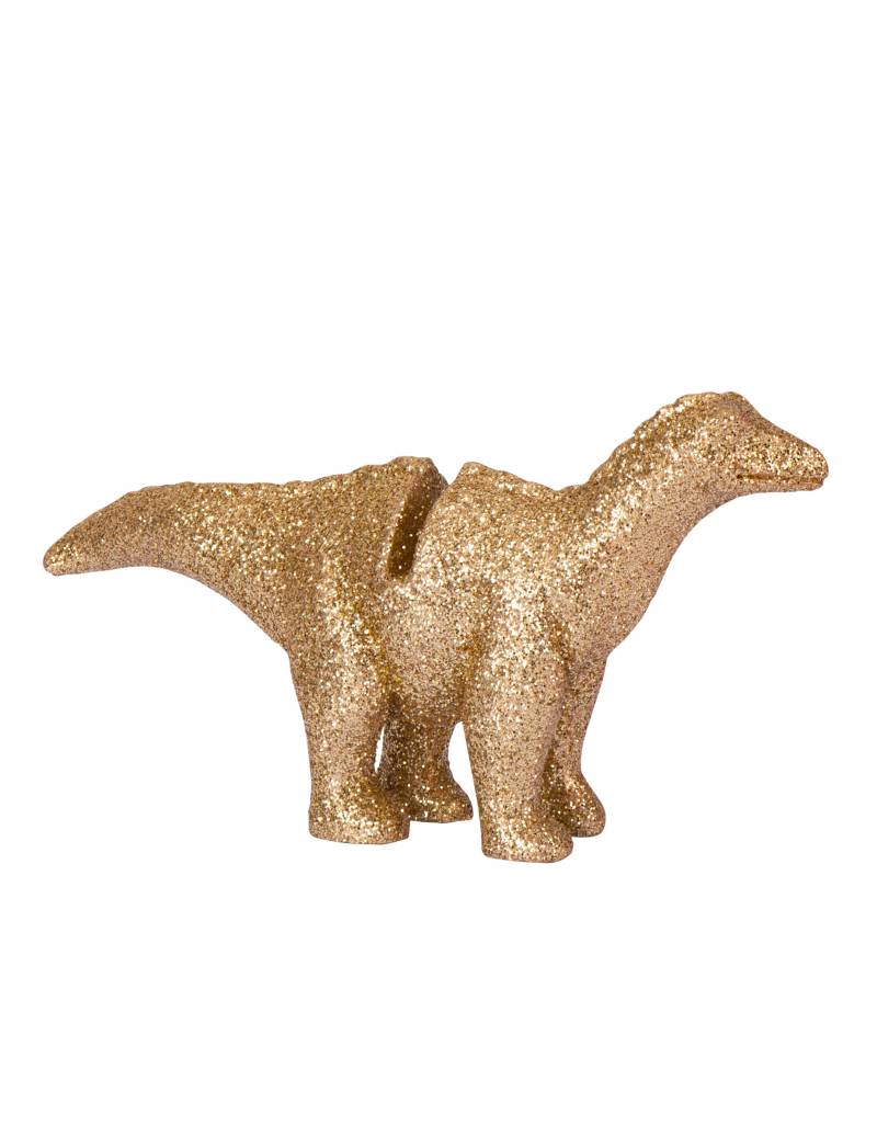 Dinosaurier Platzmarkierungen 4 Stück gold 9,5 x 5 cm von ARTYFETES