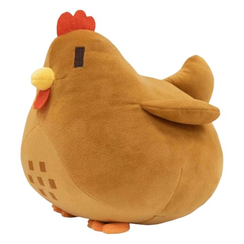 ARVALOLET 20 cm Huhn Plüschtier – Videospiel Valley Weiches Cartoon-Spielzeug – Perfektes Kissen für Kinder von ARVALOLET