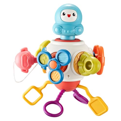 ARVALOLET Niedlicher Astronauten-Baby-Reiseaktivität, fleißiger Ball, Zappel-Reisespielzeug, Montessori-Spielzeug for Kleinkinder von 1–3 Jahren, Geschenke for Jungen und Mädchen von ARVALOLET