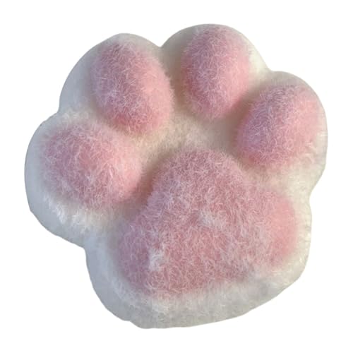 ARVALOLET Squishy Cat Paw Squeeze Toys, Katzenpfoten Squeeze Toy Kawaii Cute Slow Rebound Dekompressionsspielzeug Stressabbau Sensorisches Spielzeug Zappelspielzeug for Kinder Teenager von ARVALOLET