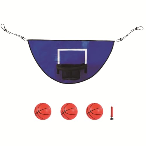 ARVALOLET Trampolin-Basketballkorb Set, Wasserdicht & Abreißbarer Rand, für Innen- & Außenbereich von ARVALOLET