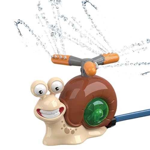 ARVALOLET Wassersprinkler for Kinder, Outdoor-Spielzeug, 2-in-1 Cartoon-Schnecke, Sommer-Wasserspiel, Sommergarten-Rasen, Wasserspielzeug, Sommer-Hinterhof-Rasen-Pool-Partyspaß for Jungen von ARVALOLET