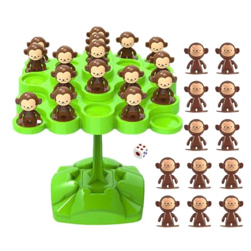 Arvalolet Monkey Balance Game, Monkey Tree Balance Toy Montessori Math Toys Birthday Party bevorzugt das Bildungsausgleich von Pinata Füllern for Kinder, Babypartygeschenke, Brettspiele von ARVALOLET