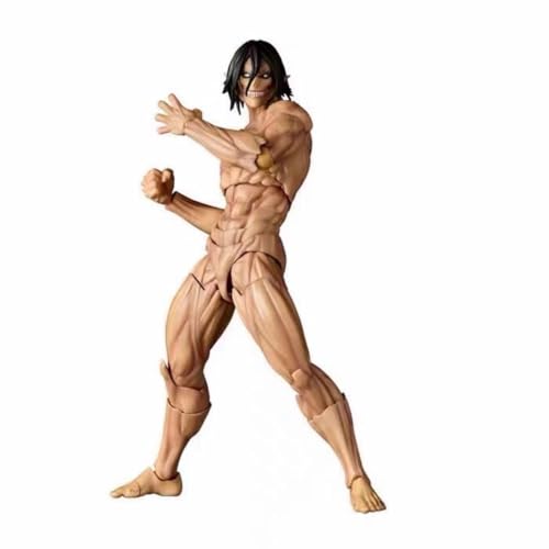 Eren Figure, Fighting Replacement Face Eren Yeager Anime Figures 16cm/6.3inch Handmade Cosplay PVC Model Souvenirs for Anime Fans Gifts Eren Figure, Fighting Replacement Face Eren Yeager Anime Figures 16cm/6.3inch Handmade Cosplay PVC Model Souvenirs for Anime Fans Gifts von ASEDRFY