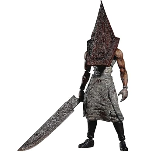 Pyramid Head Figure, Evil Red Pyramid Thing 15cm/5.9inch Action Figures PVC Character Figurine Statue Decoration Model Gift Pyramid Head Figure, Evil Red Pyramid Thing 15cm/5.9inch Action Figures PVC Character Figurine Statue Decoration Model Gift von ASEDRFY